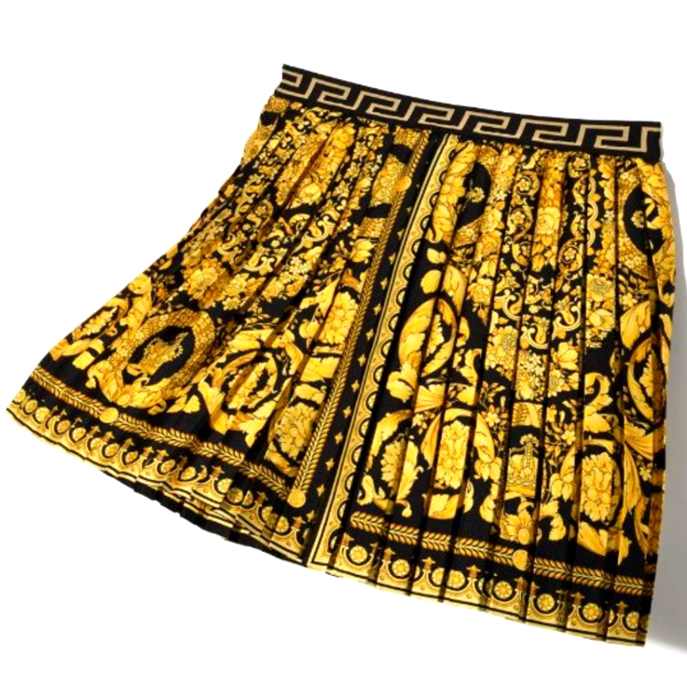 Versace Girls Pleated Skirt